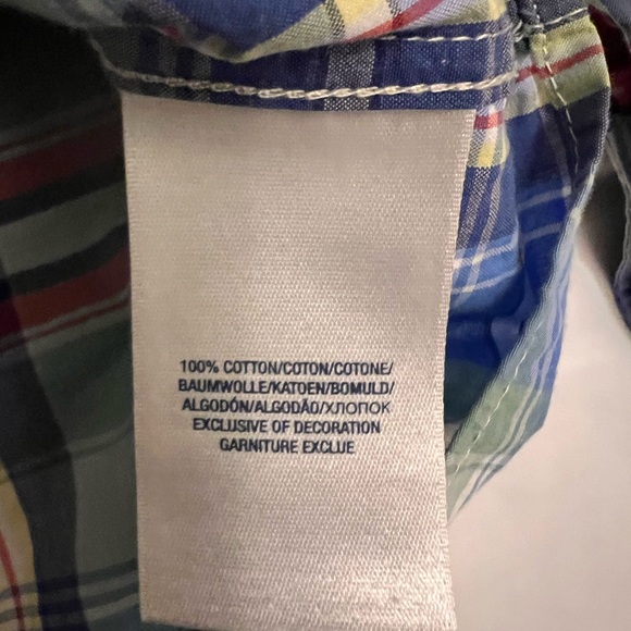 Ralph Lauren Boy’s XL (18-20) Multicolor Casual Button Down - Picture 7 of 7